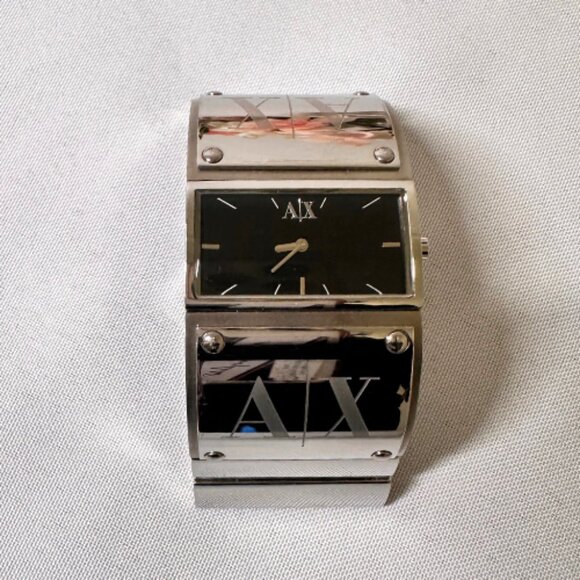 Armani Exchange Women's Wide Band Cuff Style Watch - Picture 7 of 12